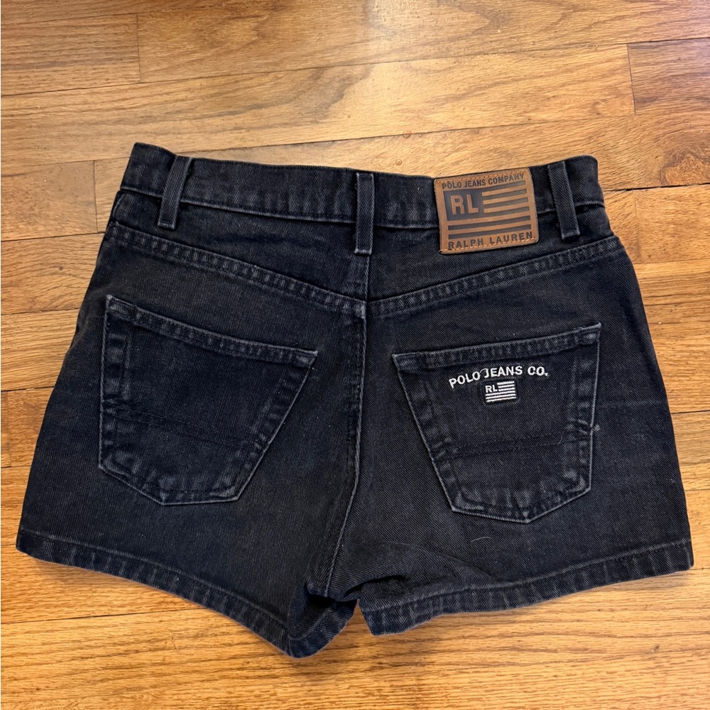 Ralph Lauren Women's Dark Denim Jean Shorts